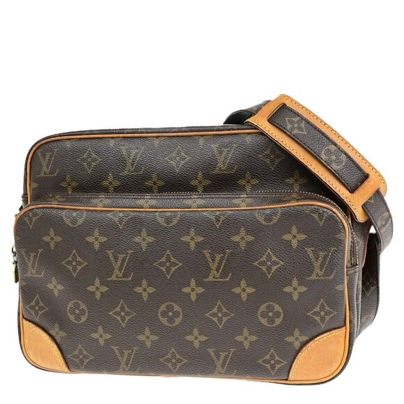 Louis Vuitton Handbags - LOUIS VUITTON Nile Crossbody Shoulder Bag Monogram Leather Brown M45244 35EB725